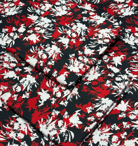 FLORAL PRINTED 2pc(H-0007)