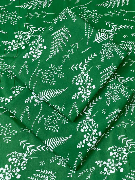 FLORAL PRINTED 2pc(H-0017)