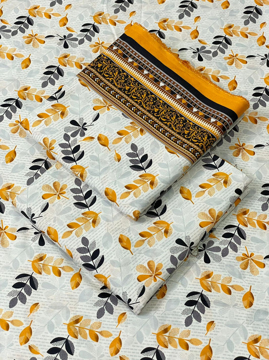 FLORAL PRINTED 2pc(H-0001)