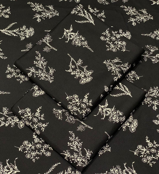 FLORAL PRINTED 2pc(H-0008)