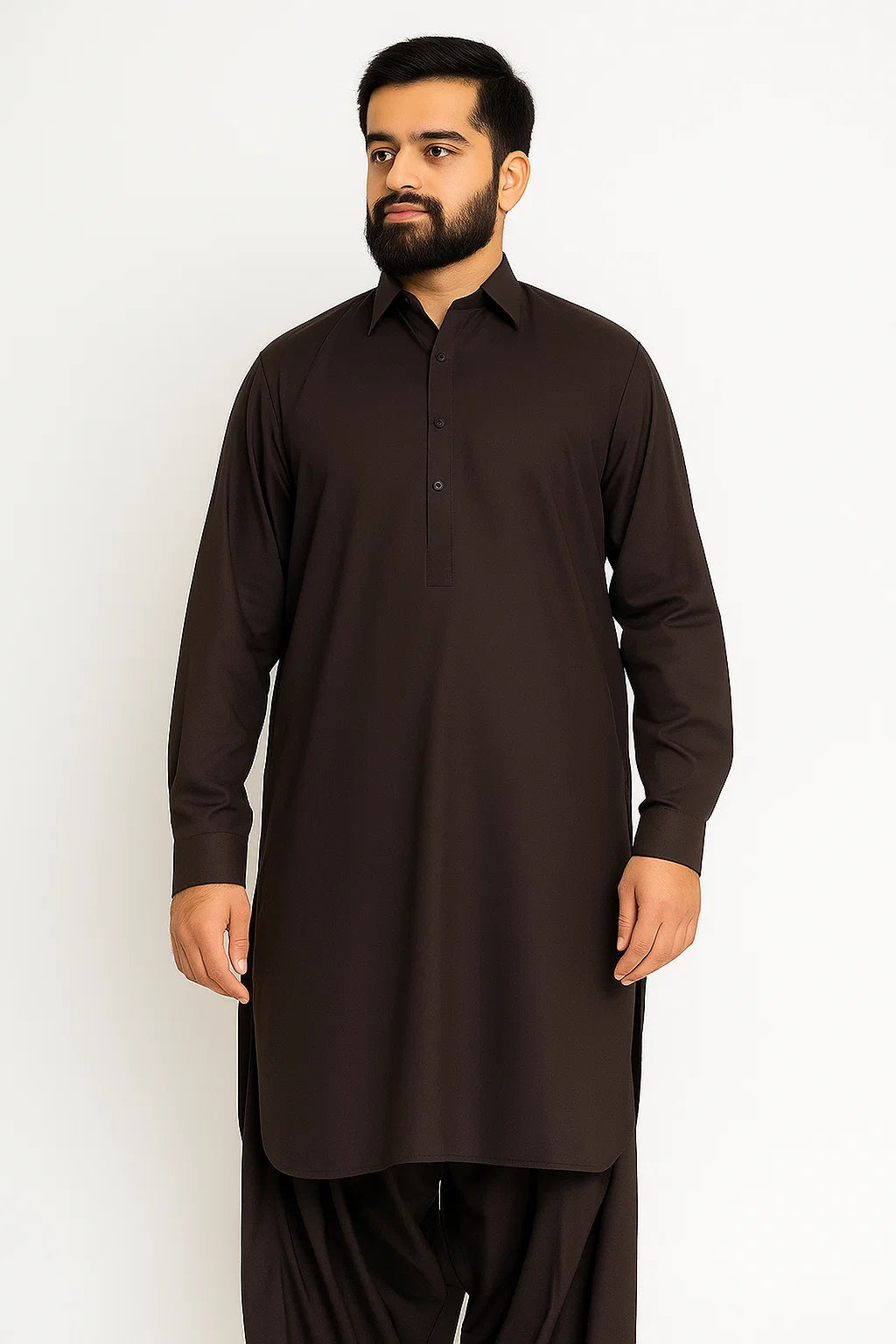 Dark Brown-Italian Bosky(H_0010)